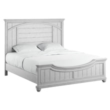 Load image into Gallery viewer, Queen Panel Bed - Gray - Wood
