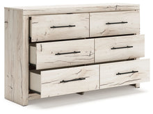 Load image into Gallery viewer, Lawroy - Six Drawer Dresser - Light Natural
