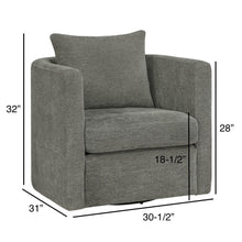 Load image into Gallery viewer, Sutton - Swivel Barrel Chair
