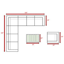 Load image into Gallery viewer, Stylish Sofa Seating Group With Cushions Perfect For Outdoor Gatherings
