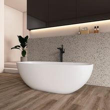 Load image into Gallery viewer, Soaking Bathtub, Freestanding, Solid Surface - Matte White
