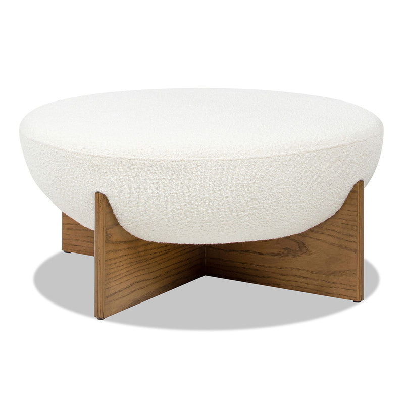 Bali - Round Upholstered Ottoman
