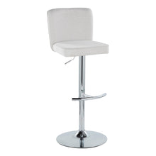 Load image into Gallery viewer, Henry - Contemporary Adjustable Barstool With Swivel &amp; Rounded T Footrest (Set of 2)
