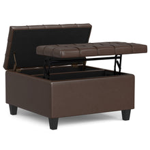Load image into Gallery viewer, Harrison - Large Coffee Table Storage Ottoman
