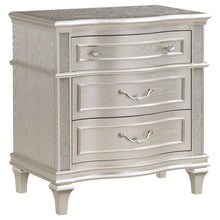 Load image into Gallery viewer, Evangeline - 3 Drawer Nightstand - Oak
