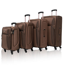 Load image into Gallery viewer, 4 Piece Set Softshell Luggage
