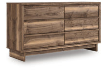 Load image into Gallery viewer, Chirason - Six Drawer Dresser - Brown

