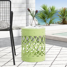 Load image into Gallery viewer, Outdoor Metal Large End Table, Modern Design
