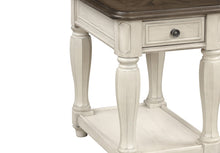 Load image into Gallery viewer, Chairside Table With Storage - Antique White
