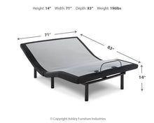 Load image into Gallery viewer, Head-Foot Model Best - Cal King Adjustable Base - Head, Neck &amp; Foot - Black
