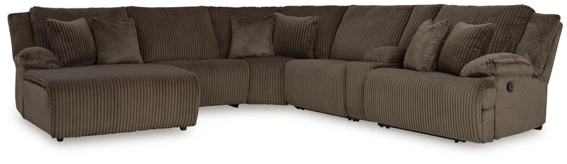 Top Tier - 6 Piece Reclining Sectional