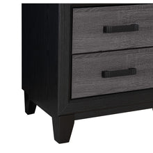 Load image into Gallery viewer, Soluto - Nightstand - Gray / Black
