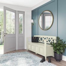 Load image into Gallery viewer, Amherst - Handcrafted Entryway Storage Bench
