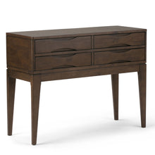 Load image into Gallery viewer, Harper - Hallway Console Table - Walnut Brown
