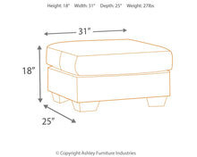 Load image into Gallery viewer, Darcy - Ottoman
