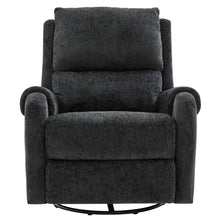 Load image into Gallery viewer, Manual Recliner Massage Chair With Swivel Rocker, 8 Massage Modes, Side Storage Pocket
