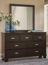 Load image into Gallery viewer, Covetown - Dresser And Mirror - Dark Brown
