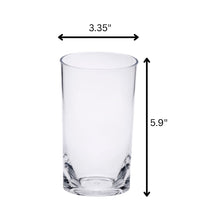 Load image into Gallery viewer, Halo - Leading Ware Oval Tritan Glasses (Set of 4) Hi Ball 15Oz Plastic Bpa Free - Clear
