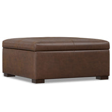 Load image into Gallery viewer, Gabbie - Coffee Table Upholstered Storage Ottoman
