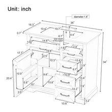 Load image into Gallery viewer, Bathroom Vanity With Ceramic Sink, Freestanding Design, 2 Tip Out Drawers, Soft Close Hinges - Gray
