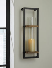 Load image into Gallery viewer, Colburn - Wall Sconce - Natural / Black

