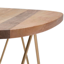 Load image into Gallery viewer, Patrice - Handcrafted Metal And Wood Accent Table
