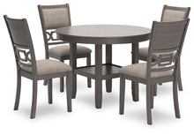Load image into Gallery viewer, Wrenning - Dining Room Table Set (Set of 5) - Gray
