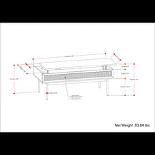 Load image into Gallery viewer, Reeves - Lift Top Coffee Table - Natural
