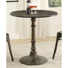 Load image into Gallery viewer, Round Dining Table &amp; Pedestal Base - Brown
