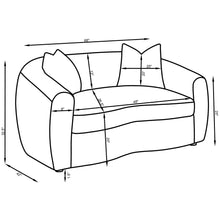 Load image into Gallery viewer, Wilson - Loveseat - Ivory
