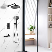Load image into Gallery viewer, 10" Shower System Set With Control Valve And Overhead Shower
