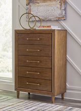 Load image into Gallery viewer, Lyncott - Five Drawer Chest - Brown
