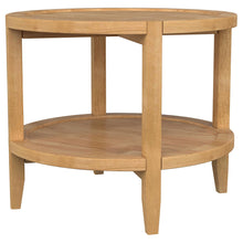 Load image into Gallery viewer, Isbell - Round Table With Storage Shelf
