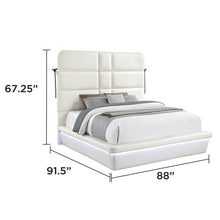 Load image into Gallery viewer, Futura - Upholstered Bed With Tall Headboard
