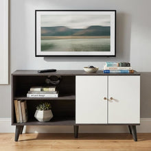 Load image into Gallery viewer, Amidon - TV Stand, With 2 Storage Shelves And 1 Cabinet

