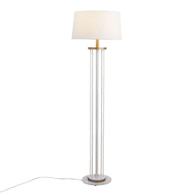 Load image into Gallery viewer, Rope Contemporary Floor Lamp - Natural / White
