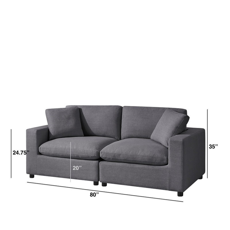 Cassandra - Modular 2 Piece Sofa