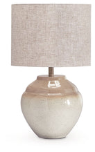 Load image into Gallery viewer, Waldish - Metal Table Lamp - Cream / Beige
