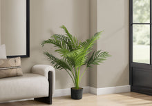 Load image into Gallery viewer, 34" Tall, Artificial Plant, Palm Tree, Indoor, Faux, Fake, Floor, Greenery, Potted, Real Touch, Decorative - Green / Black
