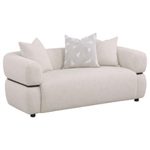 Load image into Gallery viewer, Ramsay - Round Arm Loveseat - Beige
