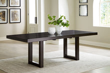 Load image into Gallery viewer, Neymorton - Rectangular Dining Room Butterfly Extension Table - Dark Grayish Brown
