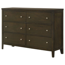 Load image into Gallery viewer, Clement - 6 Drawer Dresser Cabinet - Espresso
