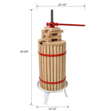 Load image into Gallery viewer, Fruit Wine Press Manual Juice Maker
