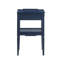 Load image into Gallery viewer, Foley - 1 Drawer Nightstand With Pull - Dark Blue
