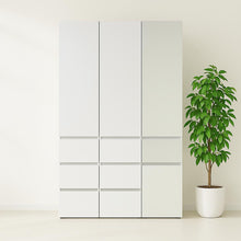 Load image into Gallery viewer, Elise - Modular Closet System With Mirror - White - Wood
