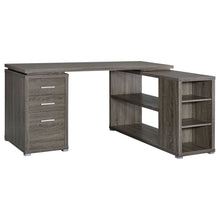 Load image into Gallery viewer, Tona - L-Shape Computer Desk With 3 Drawers And 5 Shelves
