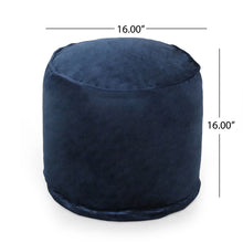 Load image into Gallery viewer, Shimon - Cylinder Pouf Ottoman Floor Cushion
