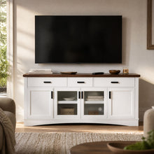 Load image into Gallery viewer, Modern TV Console &amp; Adjustable Shelves

