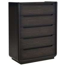 Load image into Gallery viewer, Bangor - 5 Drawer Bedroom Chest - Black
