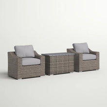 Load image into Gallery viewer, Stylish Sofa Seating Group With Cushions Perfect For Outdoor Gatherings
